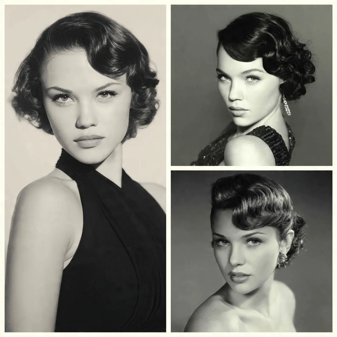 13 Trending Hairstyles Short Hair: Chic & Easy Ideas 14 vintage wave hairstyles short hair