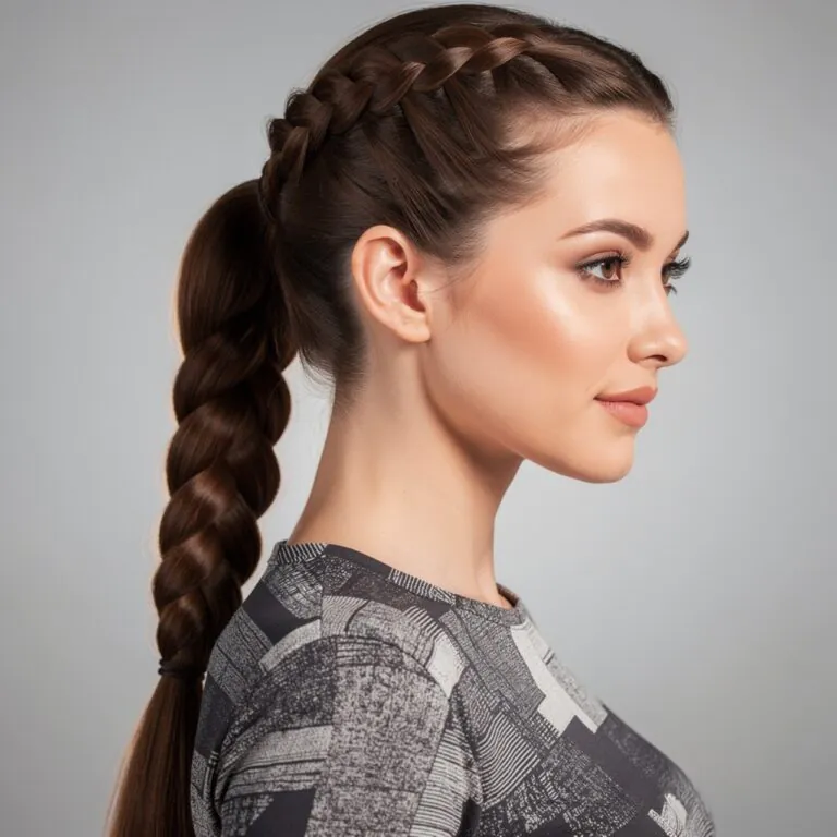 Ponytail Hairstyles Braid: 15 Trendy & Stylish Ideas that You'll Love 10 ponytail hairstyles braid