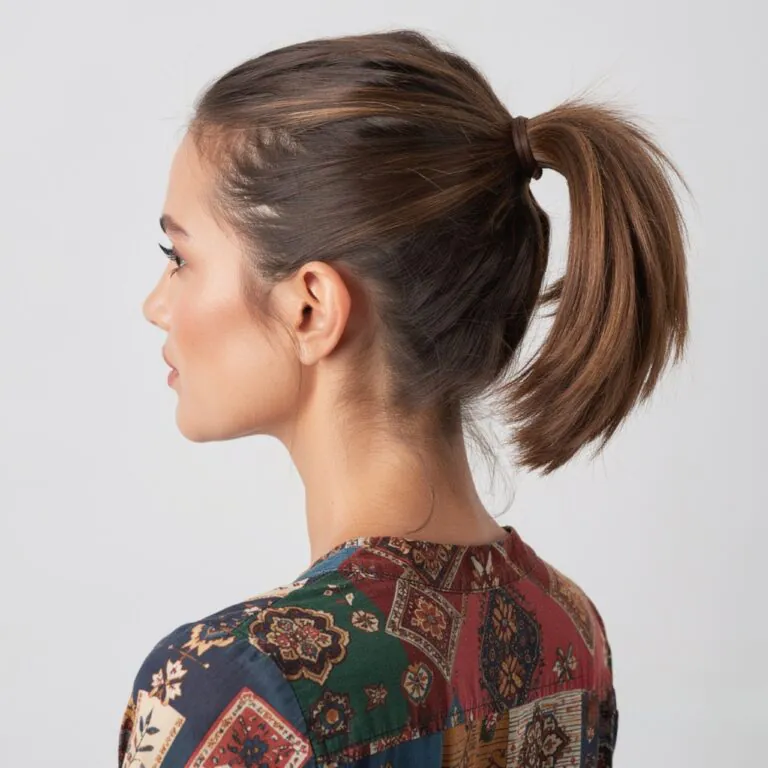 Short Ponytail Hairstyles: 13 Trendy & Easy Ideas that You'll Love 9 short ponytail hairstyles
