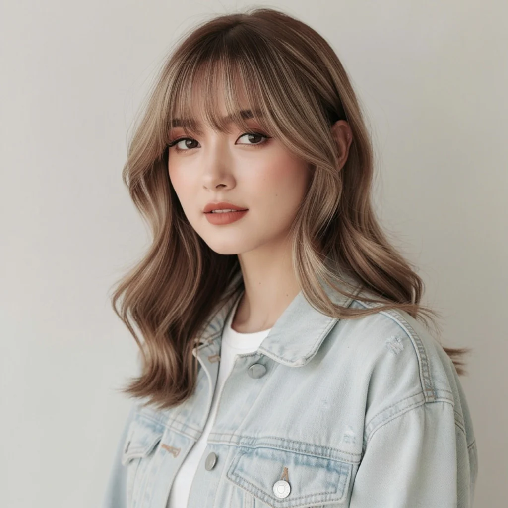 Hairs Blooming : Inspiration For Your Daily Routine Hair Ideas 17 Curtain Bangs