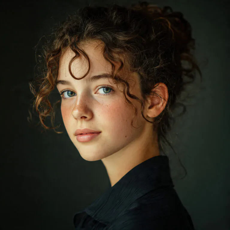 curly hairstyles updo