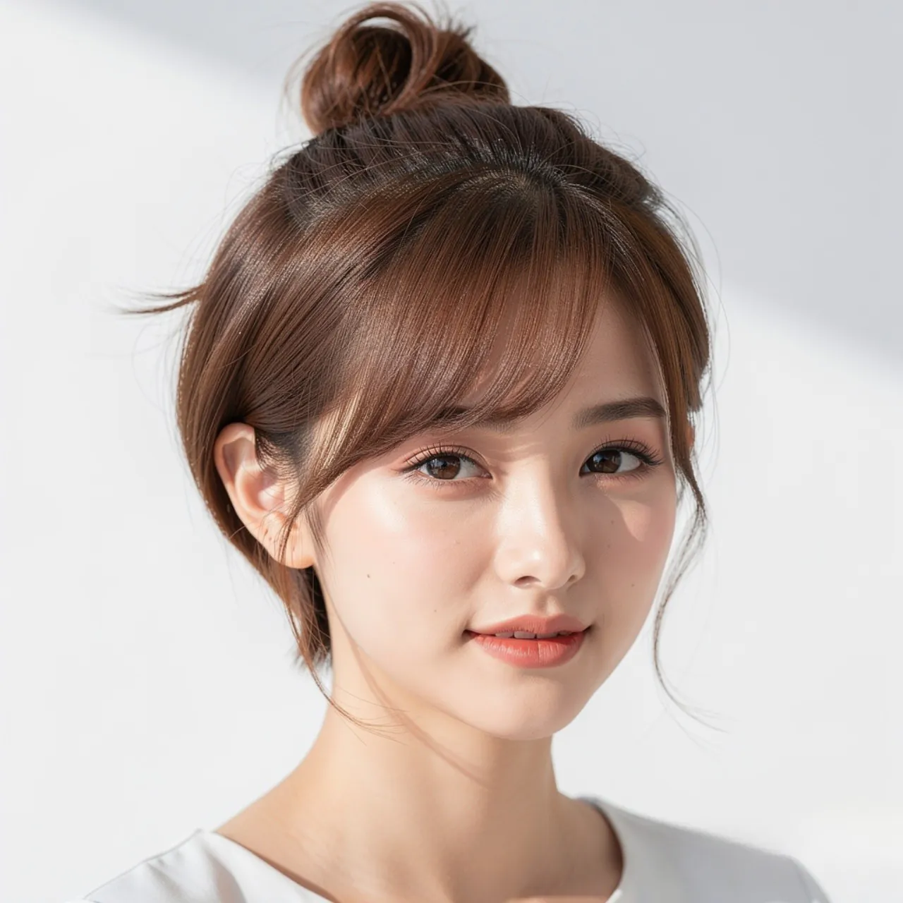 Hairstyles for Short Hair for School: 15 Trendy Ideas that You’ll Love 2 half up hairstyle for short hair suitable for scho