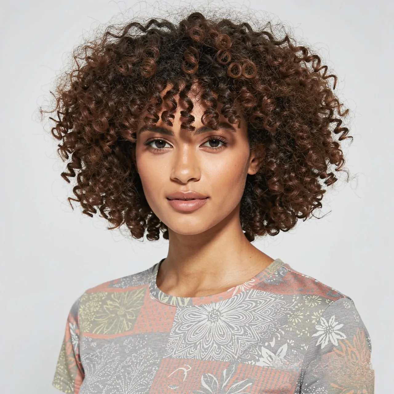 natural curly bob hairstyles for short hair square
