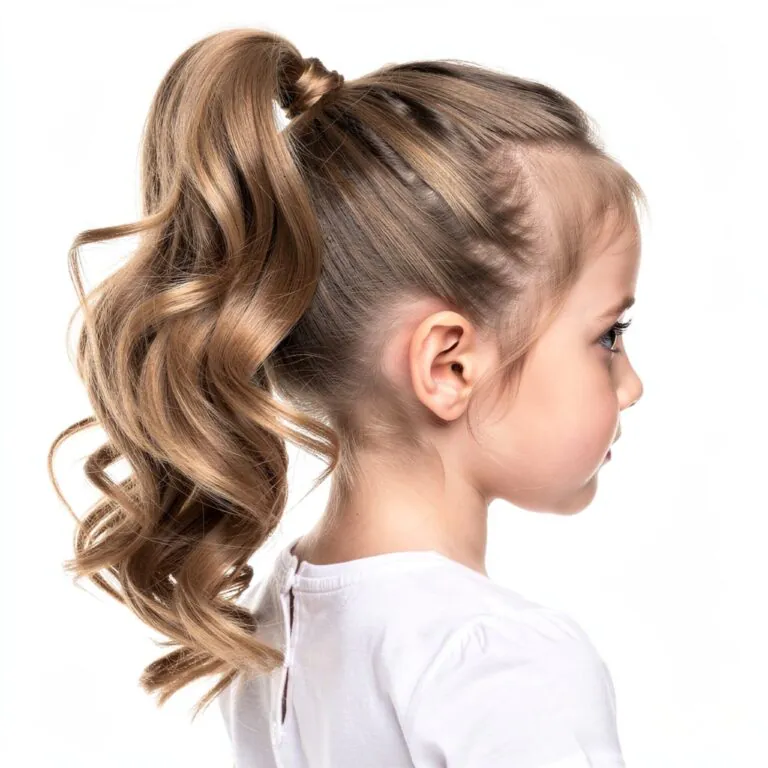 ponytail hairstyles for kids