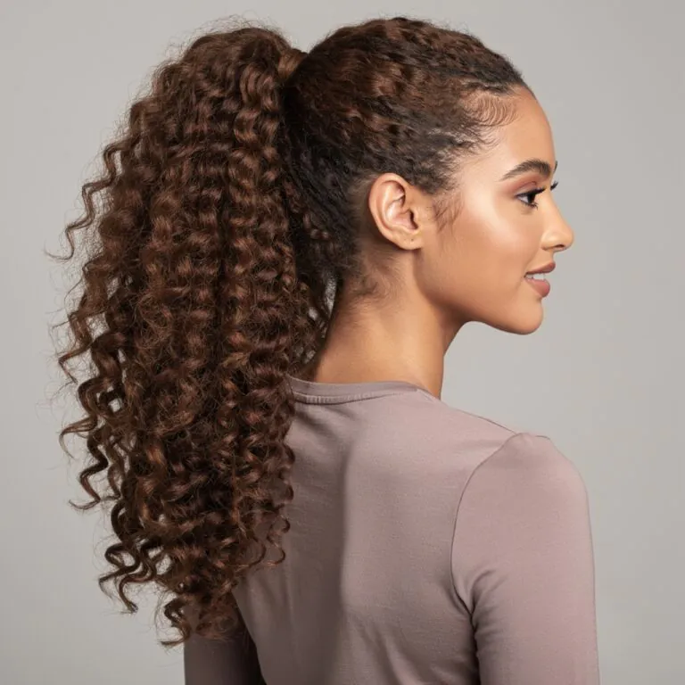 Curly Ponytail Hairstyles: 16 Trendy & Easy Ideas that You’ll Love 18 curly ponytail hairstyles