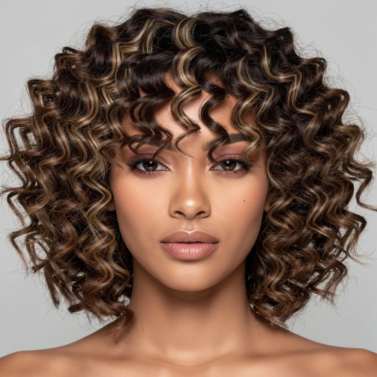 16 Trendy Curly Hair Color Ideas for Every Curl Type 17 square size single portrait focusing on hair natur