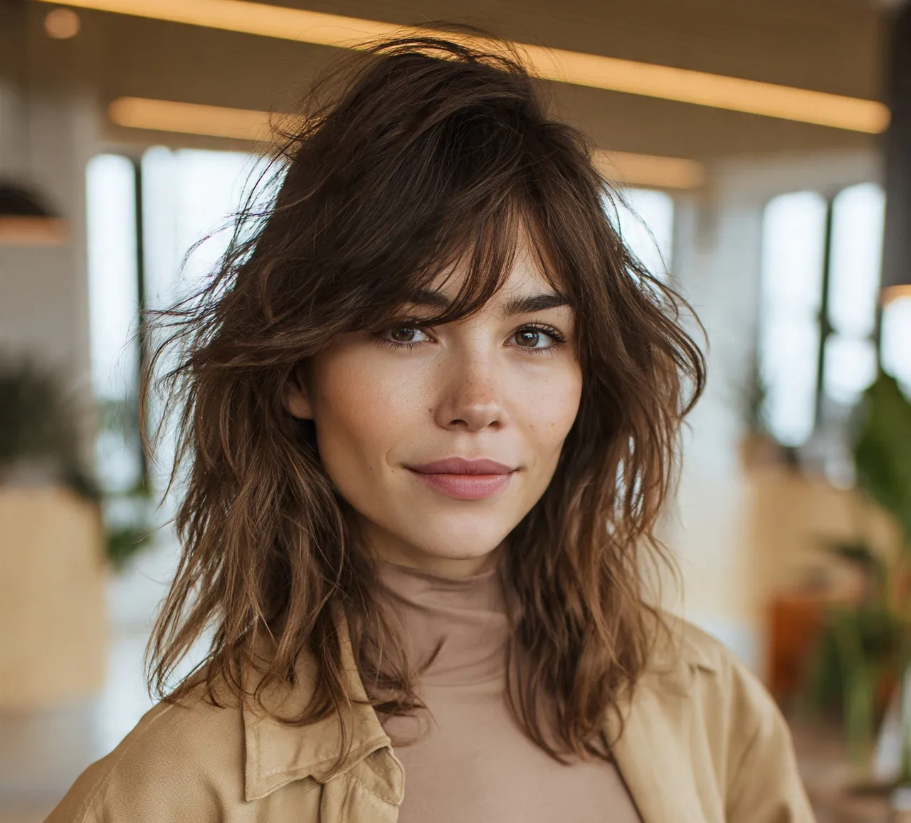 13. Shaggy Wavy Haircut Hairstyles