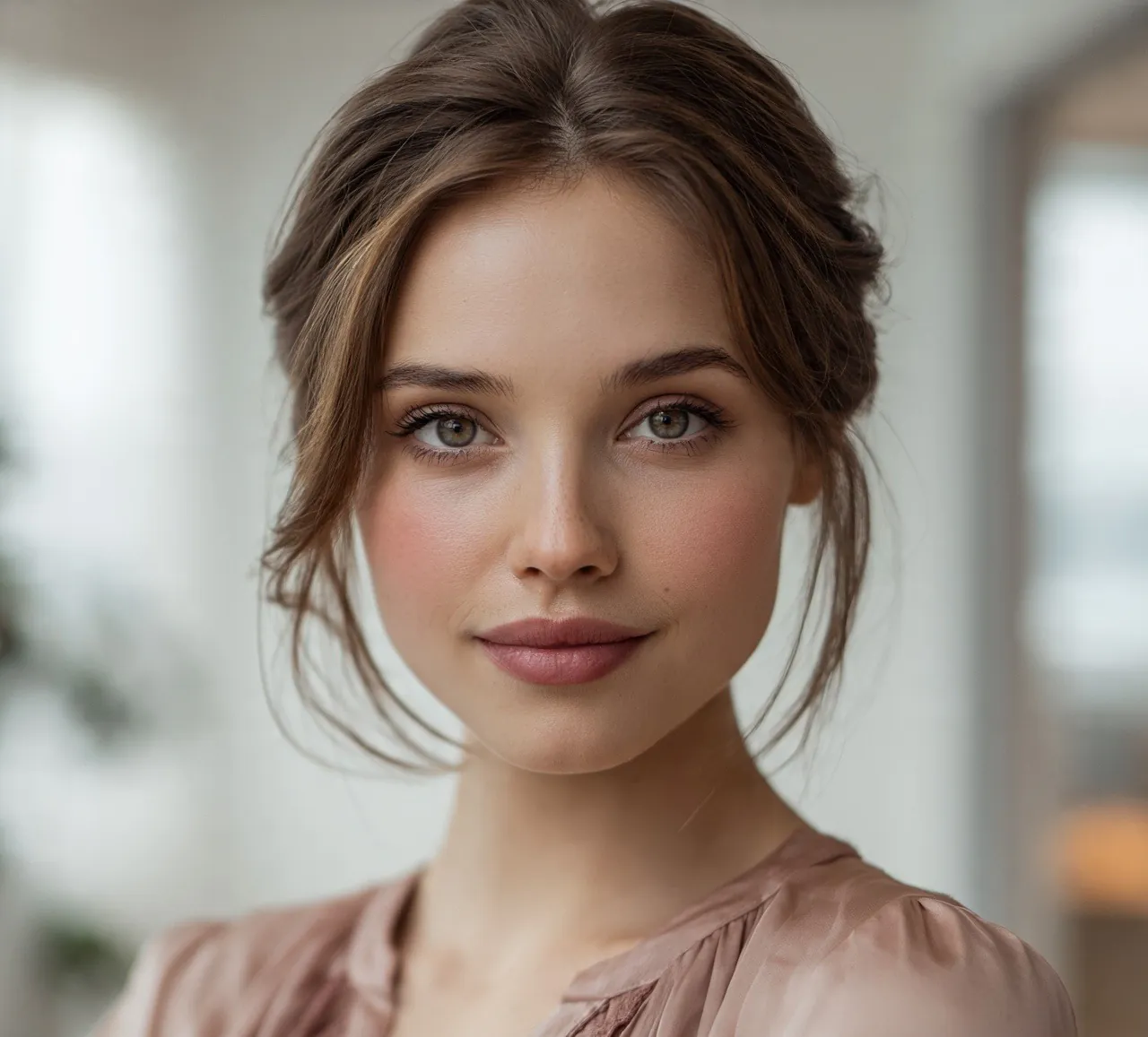 15. Side Bun with Face Framing Layers Hairstyles