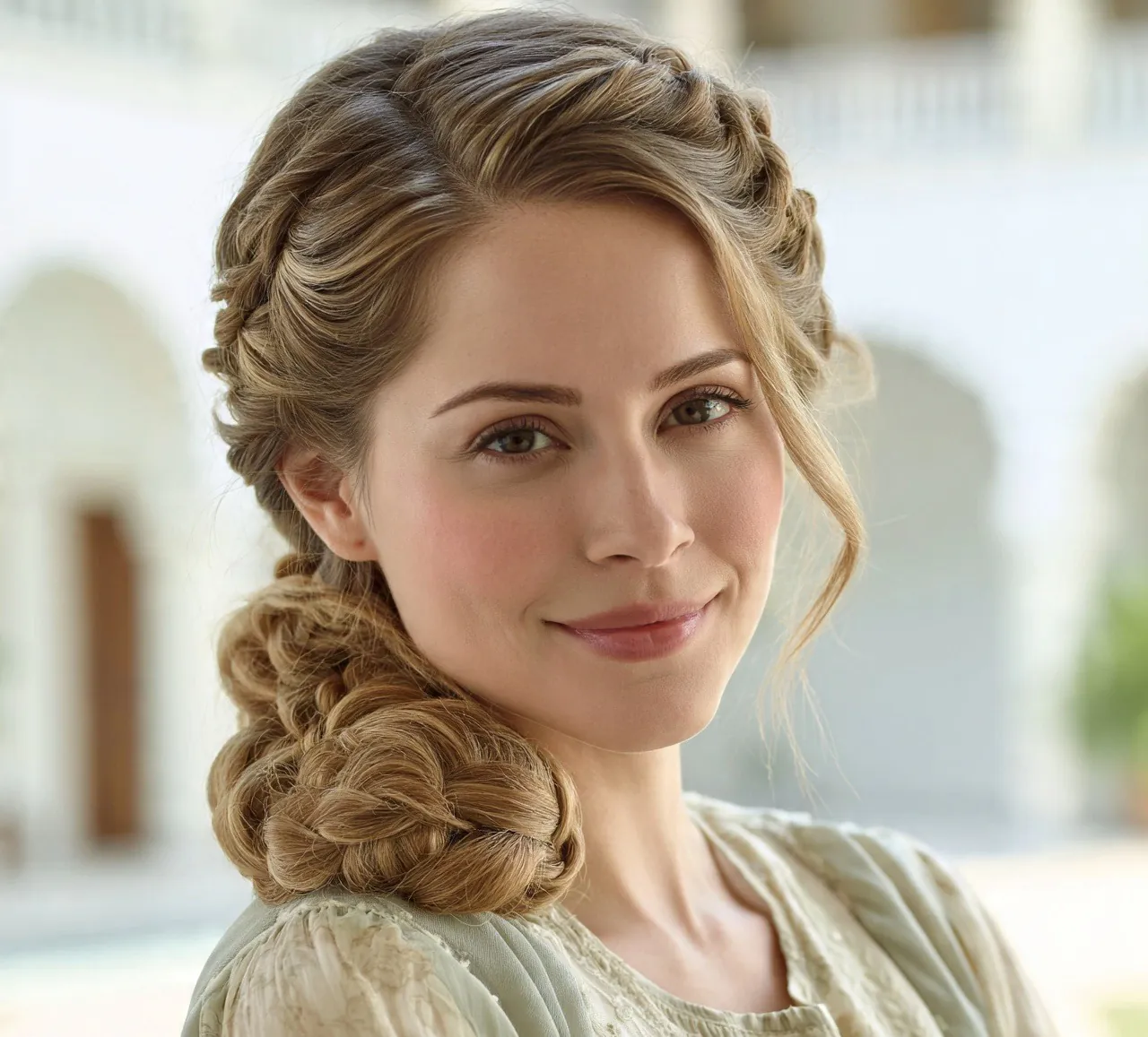 3. Braided Side Bun Hairstyles