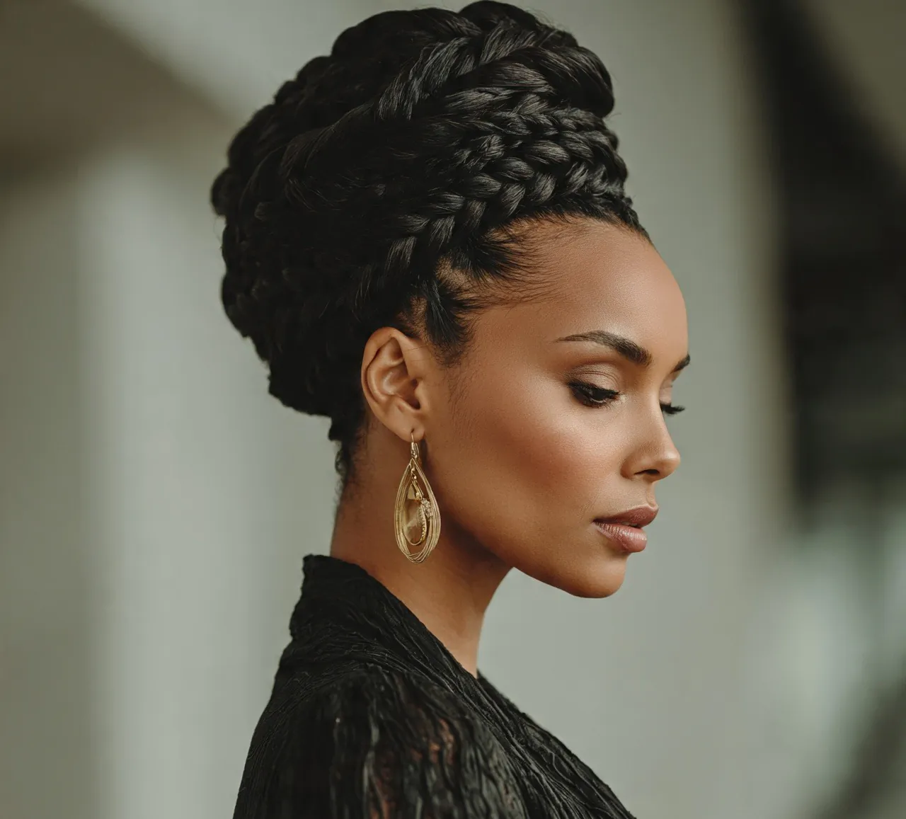 Hairstyles Bun: 15 Trendy Looks for Every Occasion 5 4. Braided Bun Hairstyles