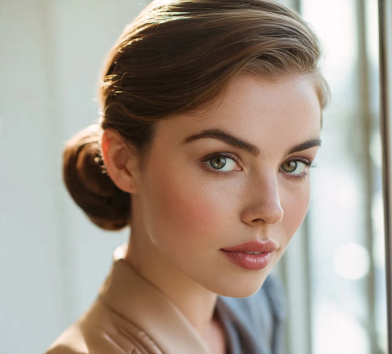 4. Sleek Side Bun Hairstyles