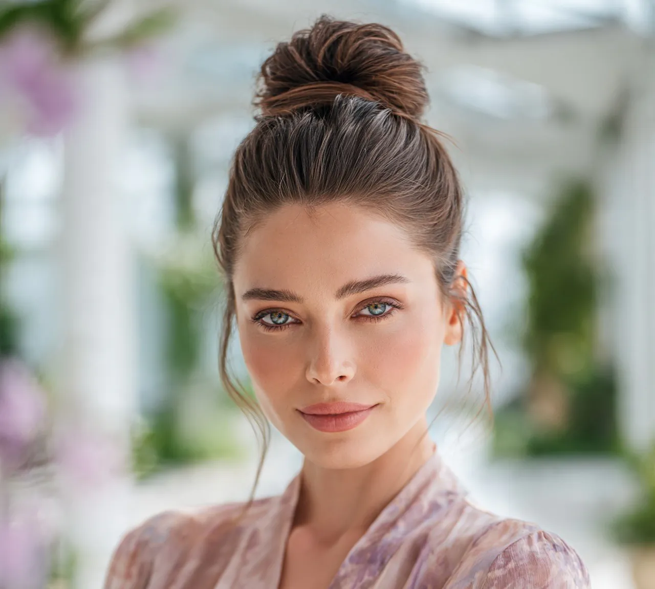 Bun Hairstyles: 13 Trendy Ideas for Every Hair Type 5 4. Top Knot Hairstyles