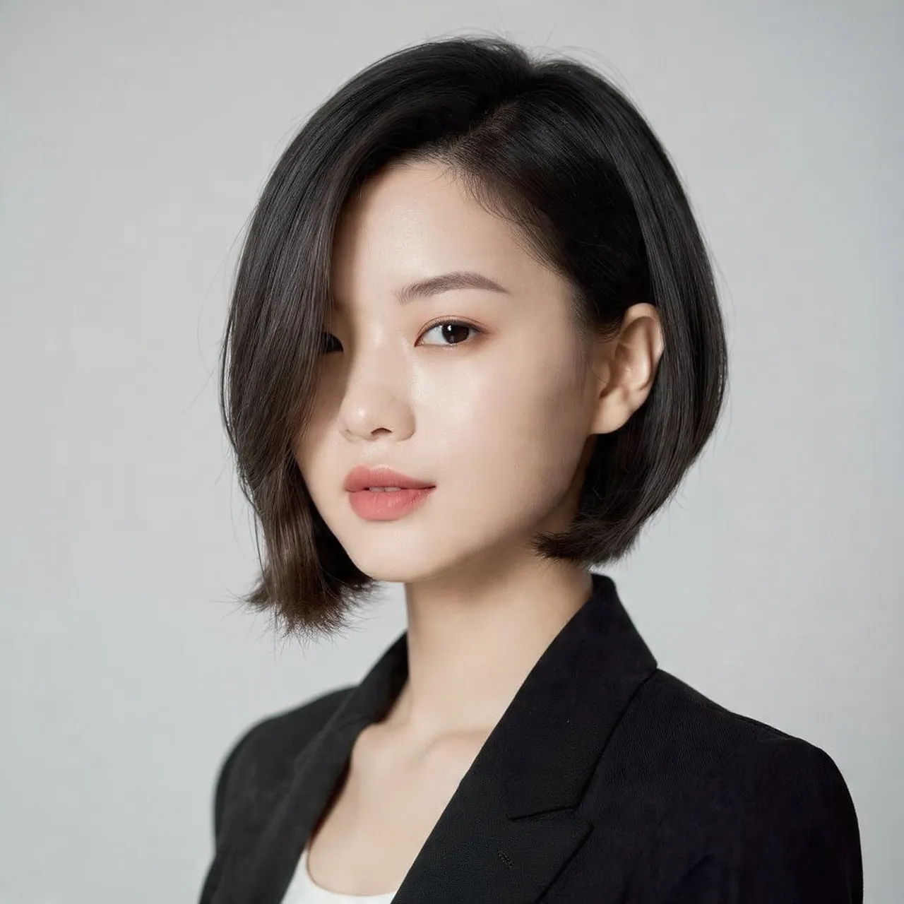 Angled Bob for Fine Hair