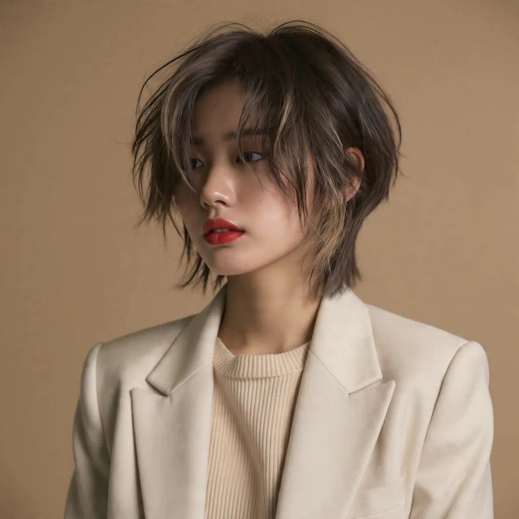 Balayage Messy Bob