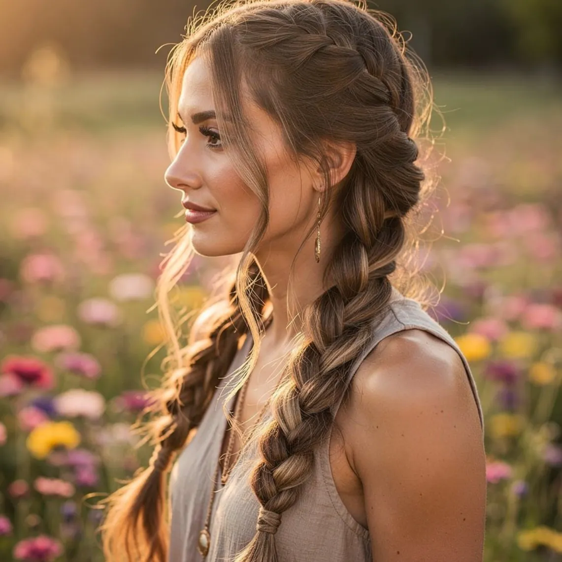 Boho Boxer Braids