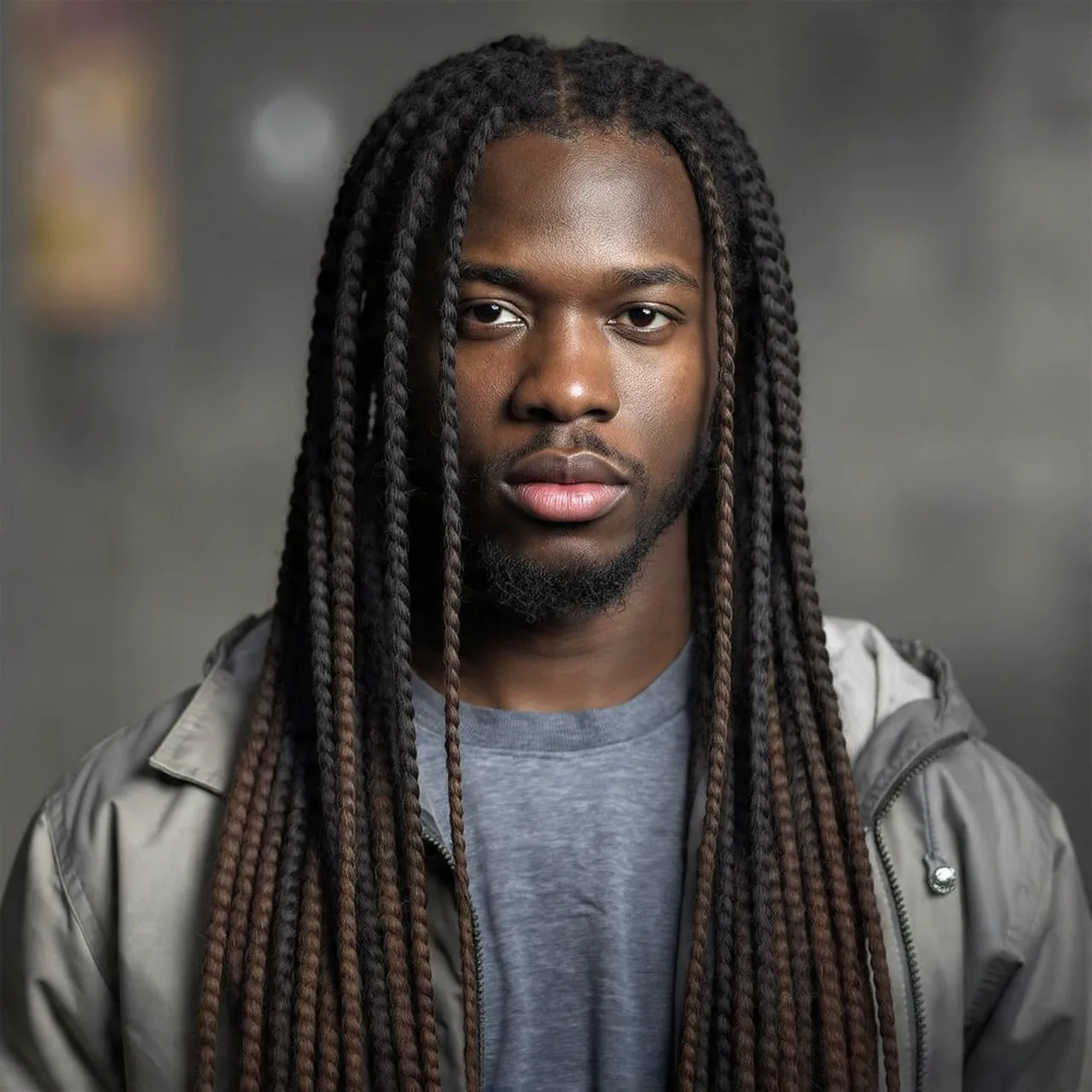Braided Long Hair For Men