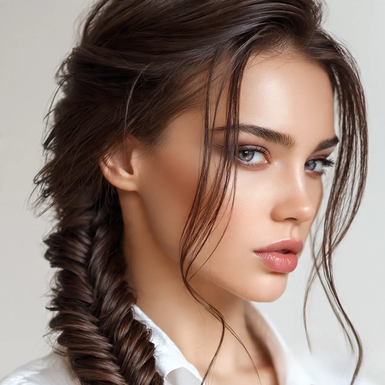 Braided Ponytail Easy Hairstyle 1
