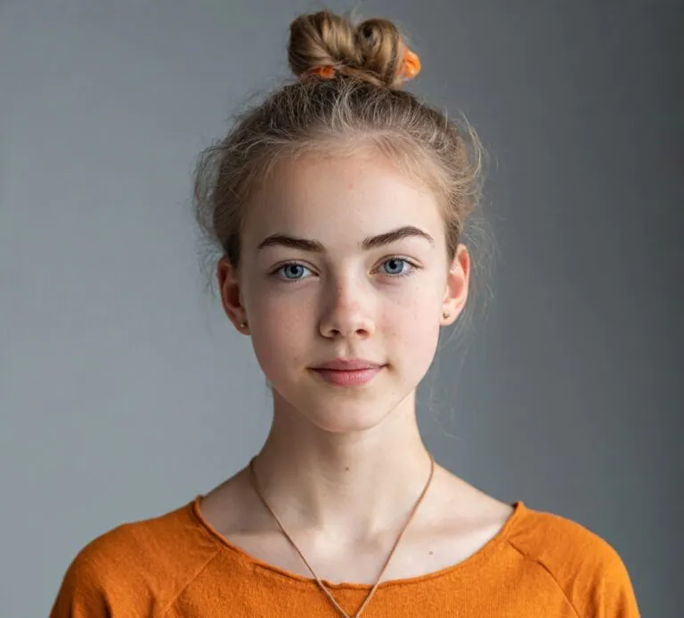 bun hairstyles for short hair