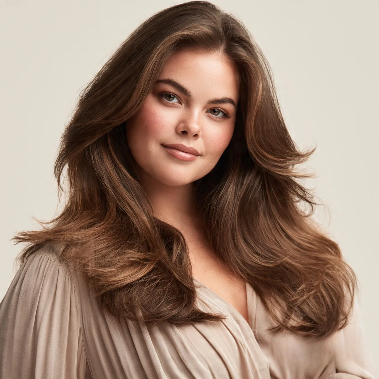 17 Stunning Haircut Ideas for Round Face Shapes for a Slimmer Look 10 Butterfly Haircut For Round Face Shapes