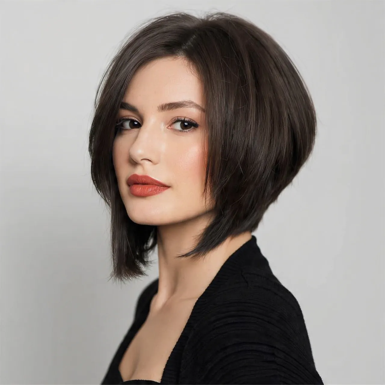 Inverted Bob Hairstyles: 16 Stunning Cuts to Inspire Your Next Salon Visit 2 Classic Stacked Inverted Bob