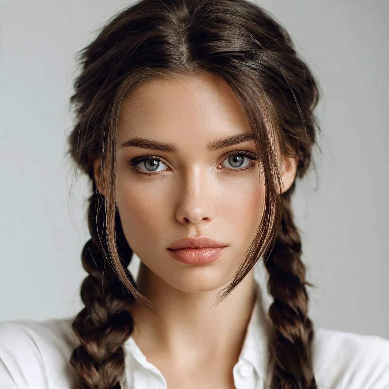 Classic Three Strand Braid Easy Hairstyle
