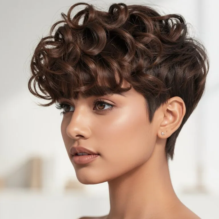 curly pixie hairstyles