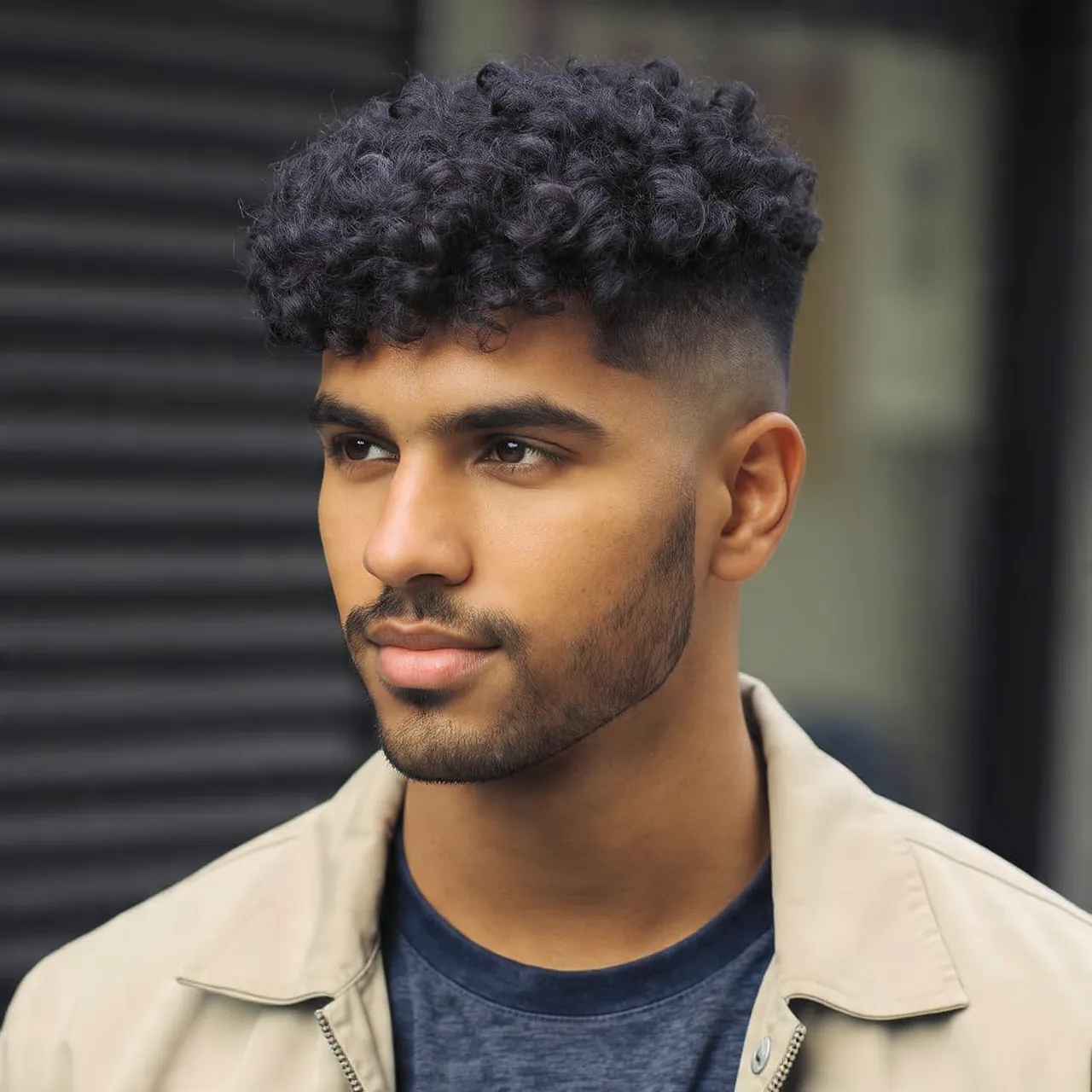 14 Trending Curly Hairstyles for Men That Will Upgrade Your Look Instantly 8 Curly Taper Fade Hairstyle For Men 1