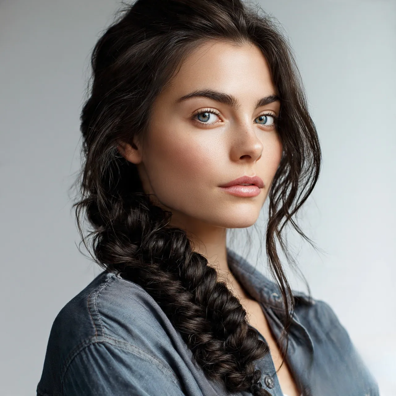 Dutch Braid Easy Hairstyle
