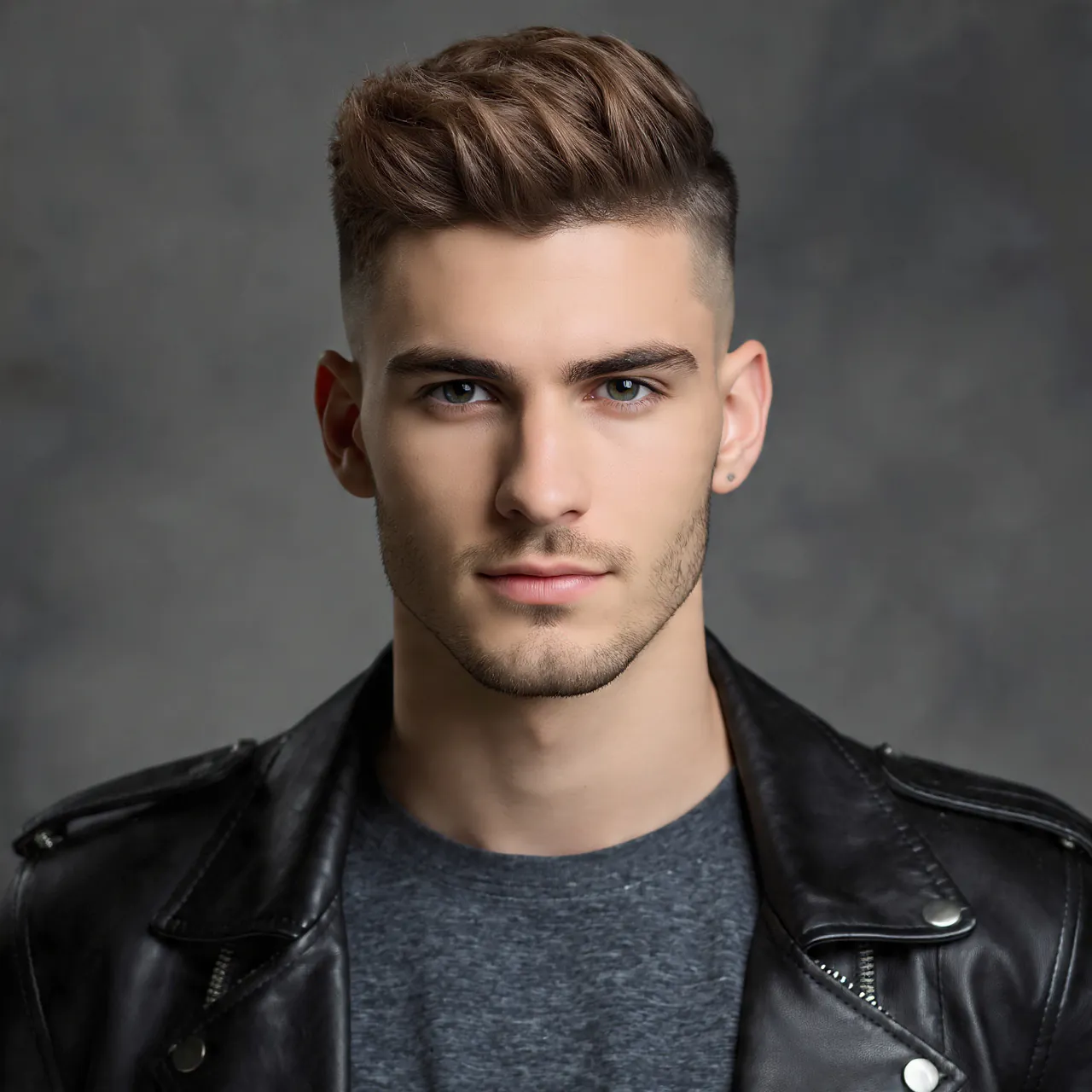Faux Hawk For Oval Head Hairstyle Men