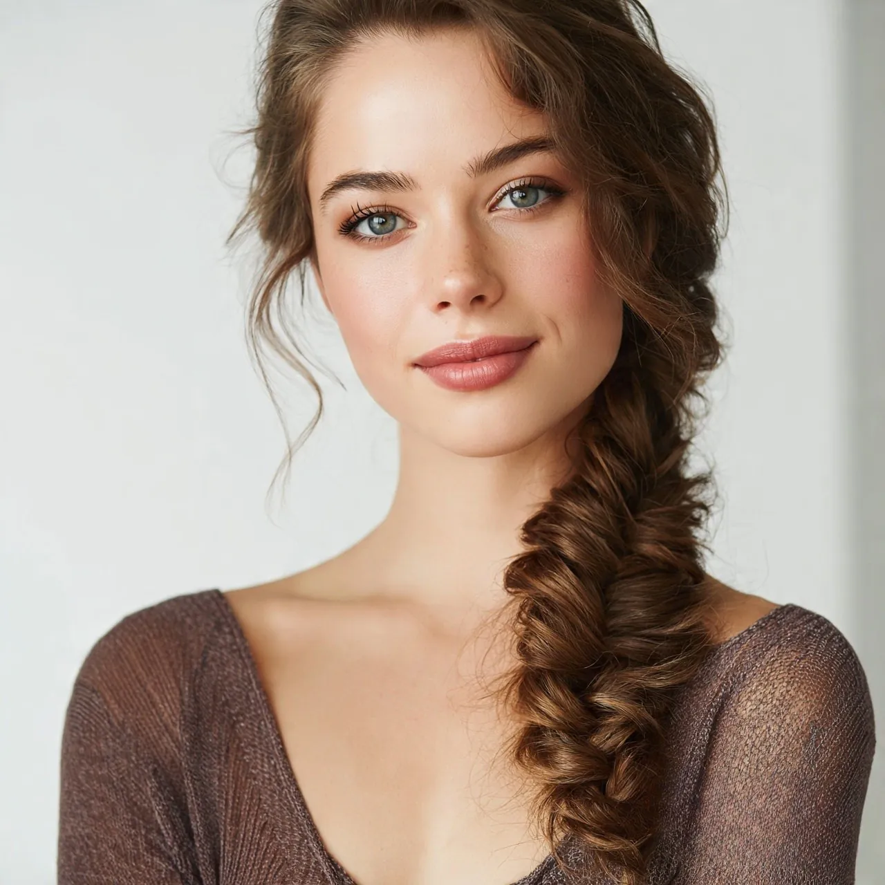 Fishtail Braid Easy Hairstyle 2