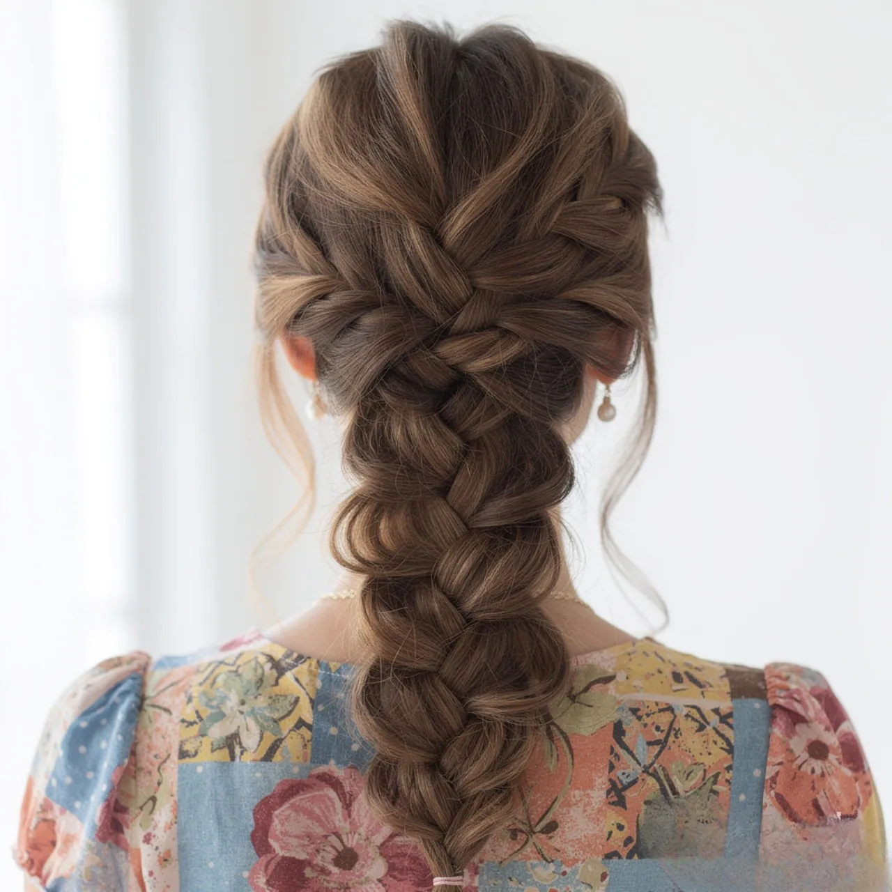 Fishtail Braid Summer Hairstyle