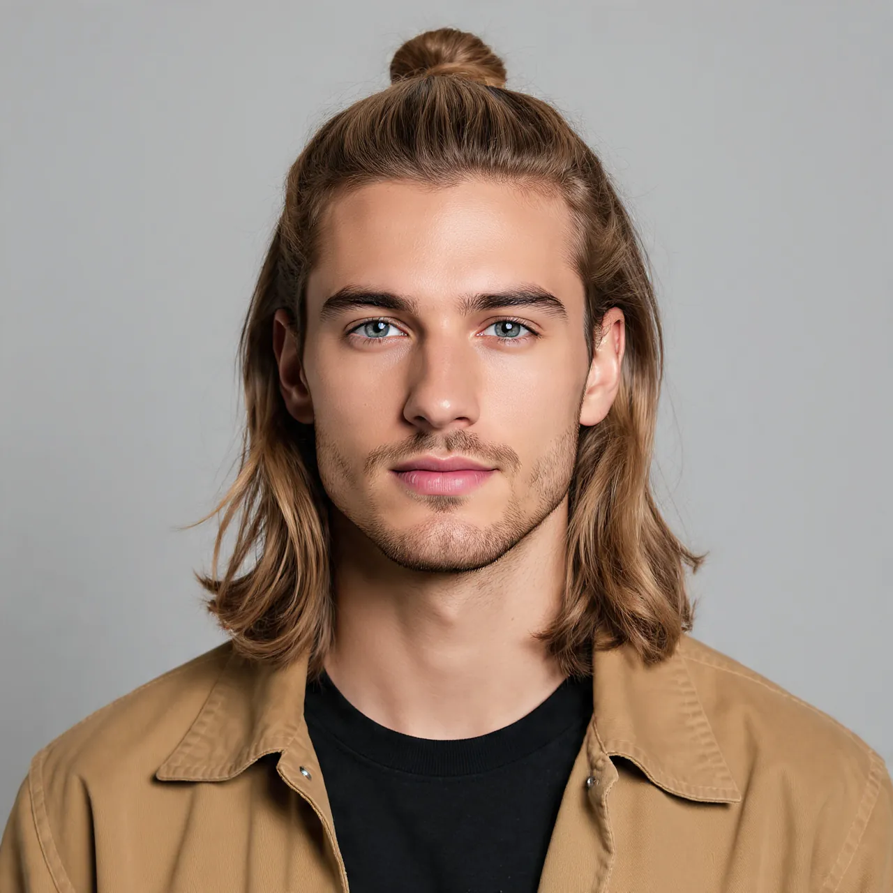 17 Trending Hairstyles for Men Long Hair Ideas That Elevate Your Style 5 Half Up Half Down For Me