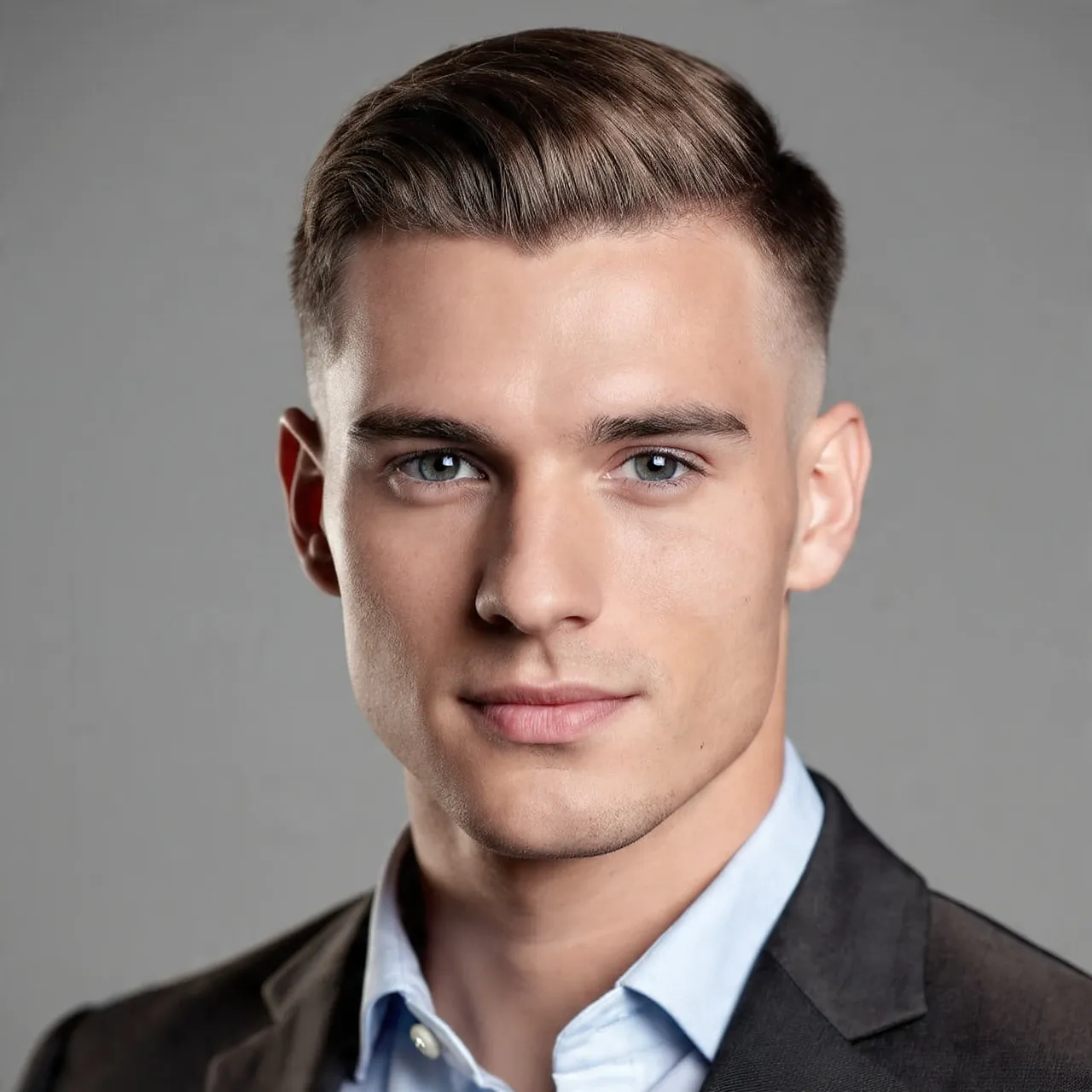 Hard Part For Oval Head Hairstyle Men