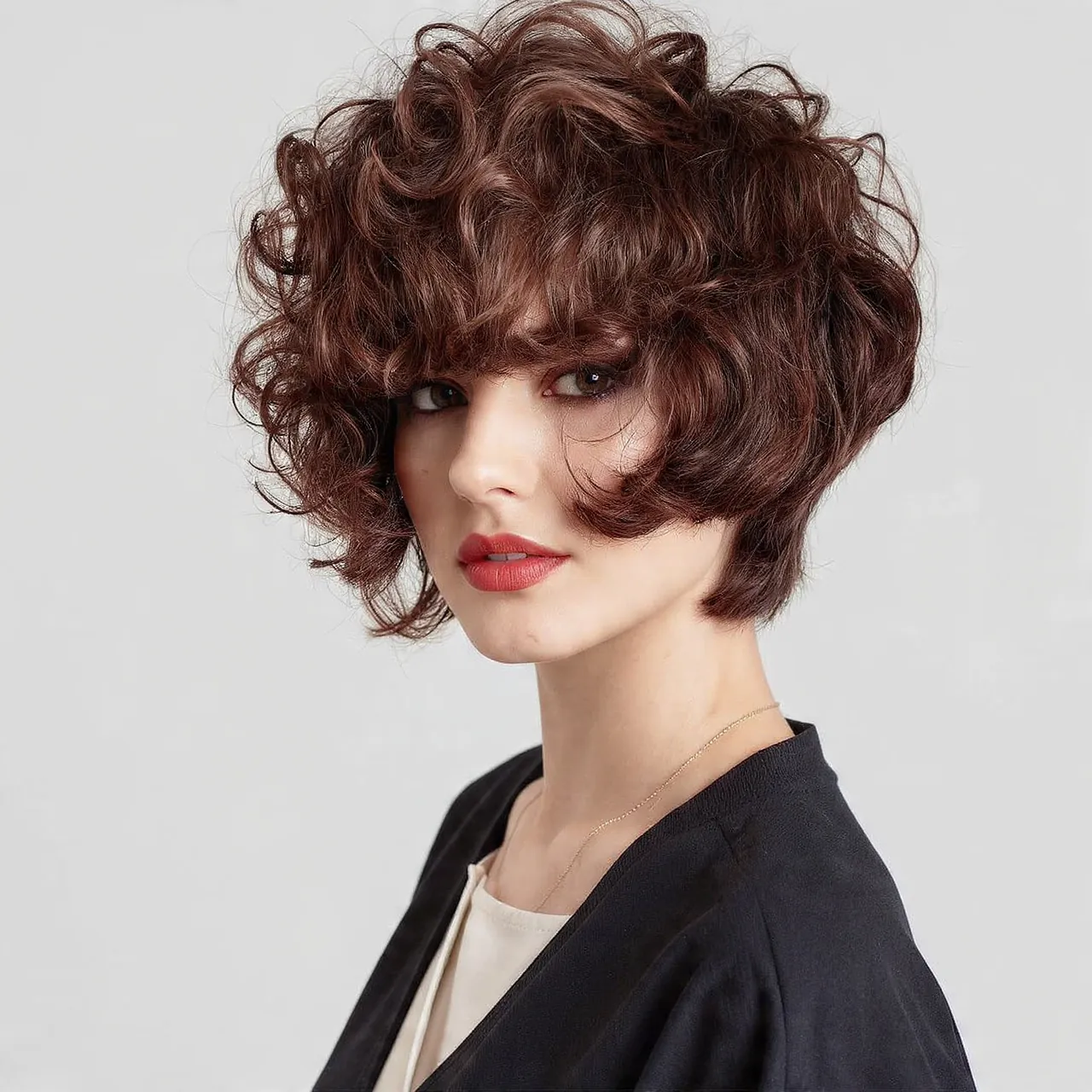Inverted Bob Hairstyles: 16 Stunning Cuts to Inspire Your Next Salon Visit 10 Inverted Bob for Curly Hair