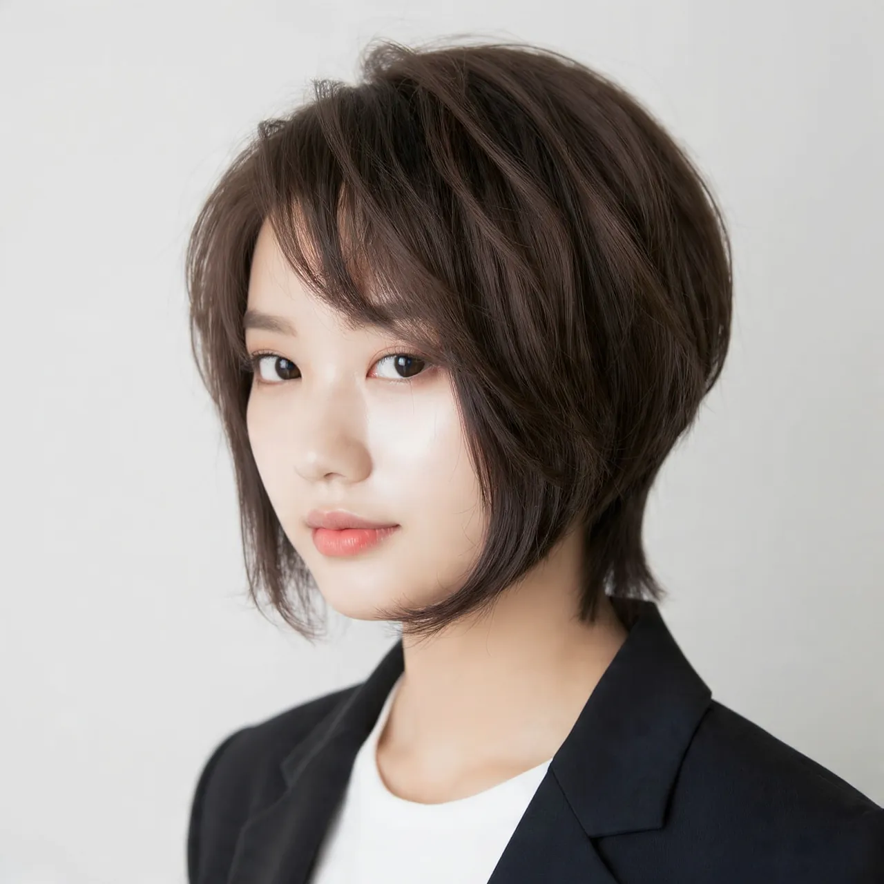 Inverted Bob Hairstyles: 16 Stunning Cuts to Inspire Your Next Salon Visit 5 Inverted Bob with Curtain Bangs