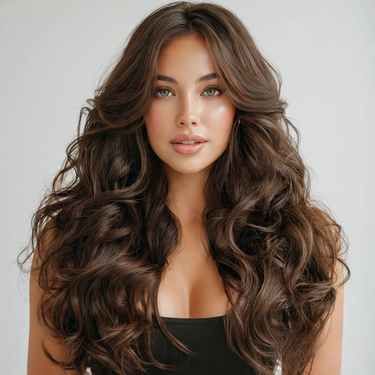 Layered Curls Cute Easy Hairstyle