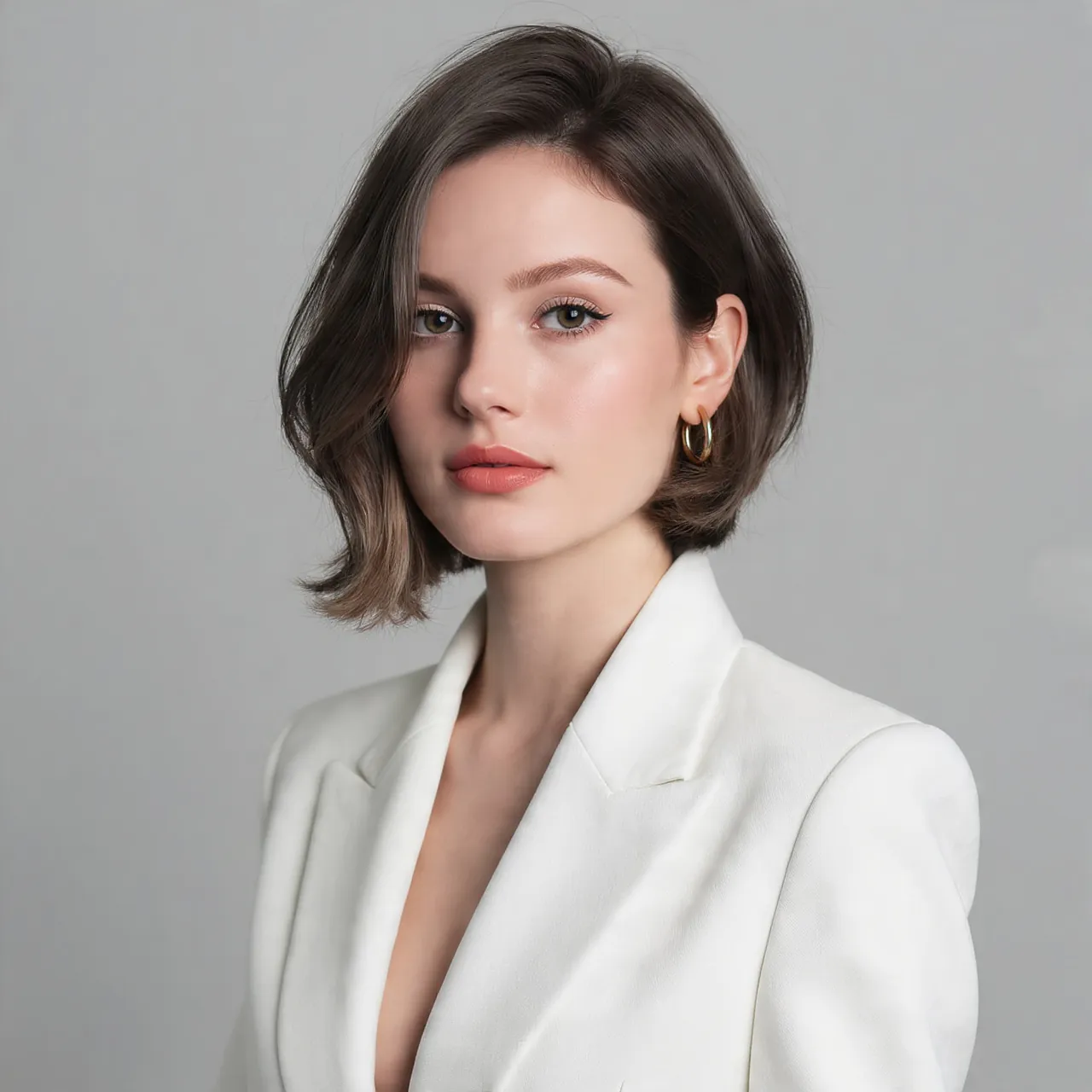 Long Angled Bob Lob