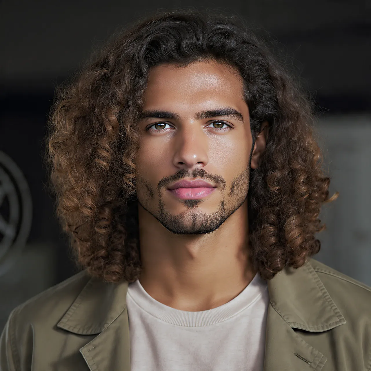 Long Curly Hair For Men