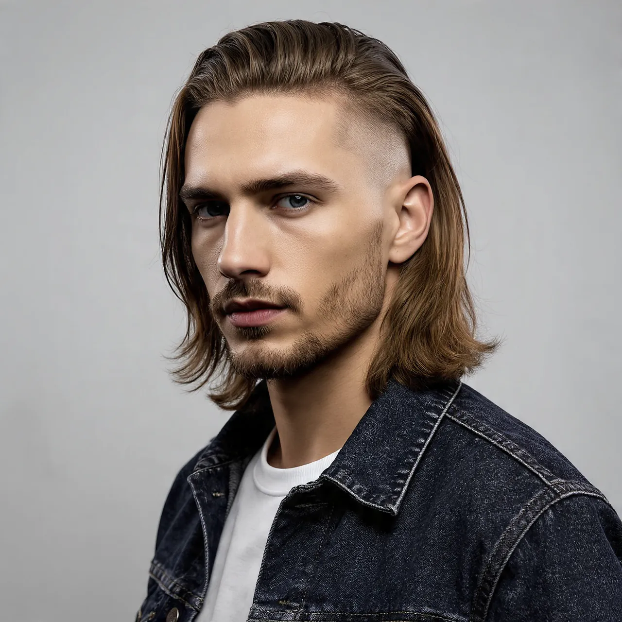 17 Trending Hairstyles for Men Long Hair Ideas That Elevate Your Style 12 Long Hair with Fade For Men