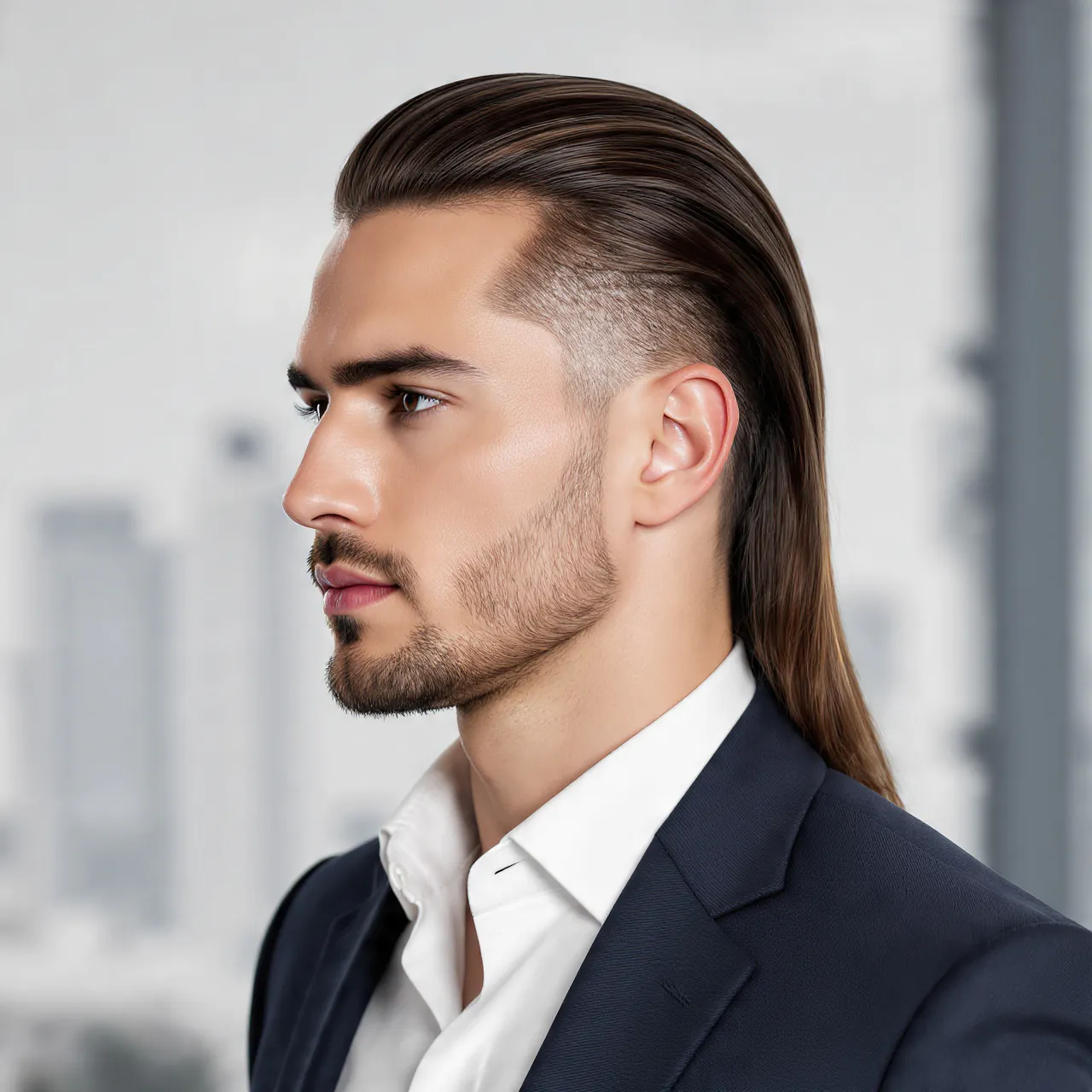 17 Trending Hairstyles for Men Long Hair Ideas That Elevate Your Style 3 Long Slick Back For Men 1