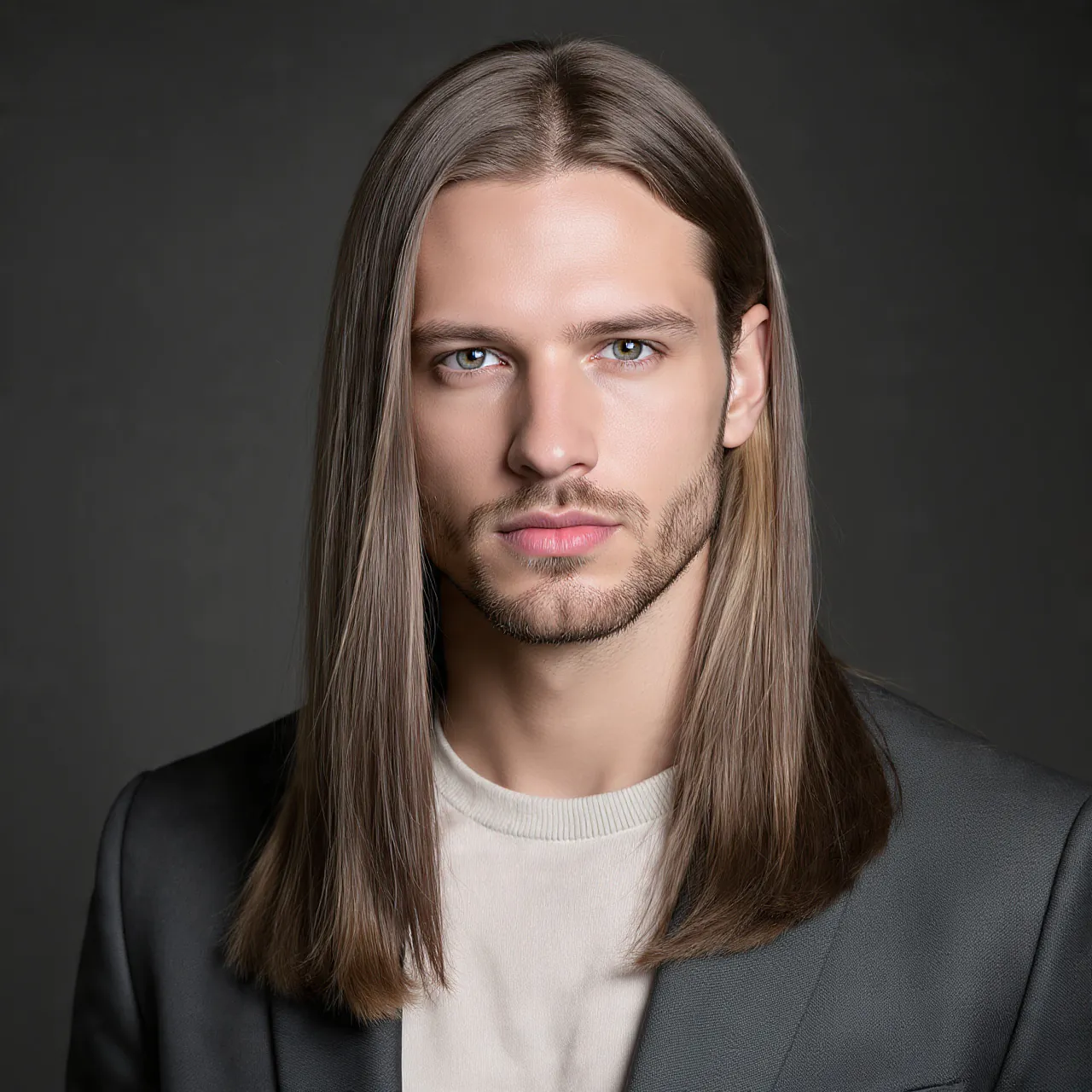 Long Straight Hair For Men