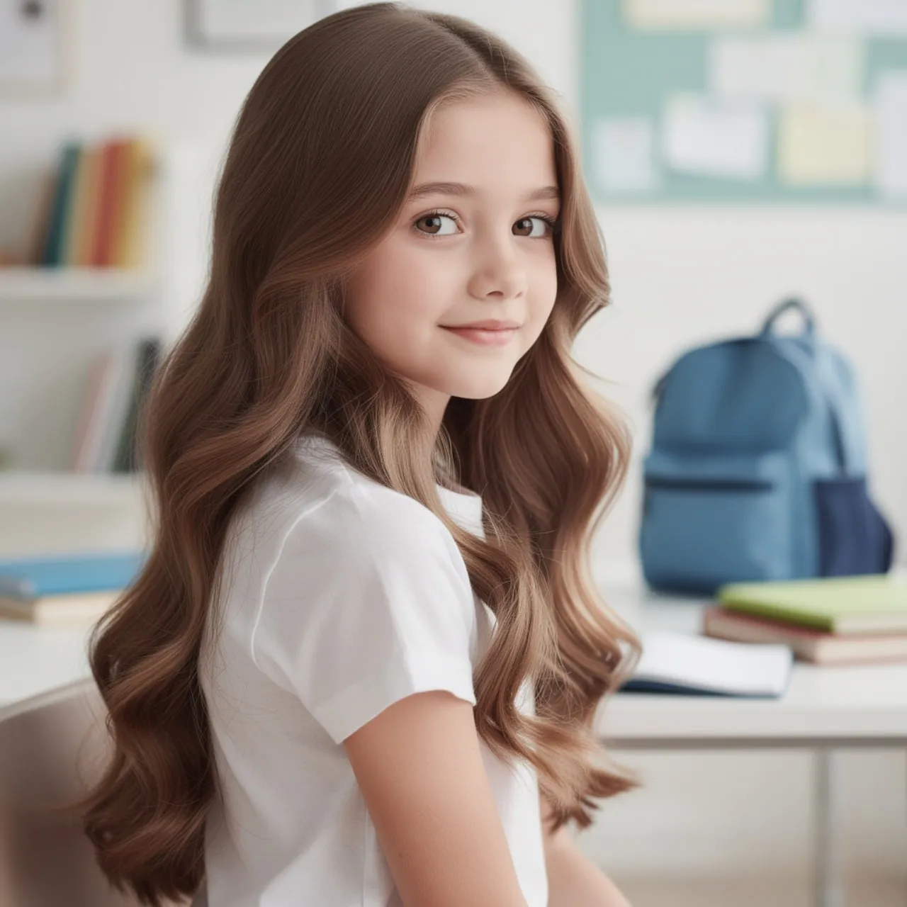 13 Trending Easy School Hairstyles for Busy Mornings 13 Loose Waves Easy School Hairstyle