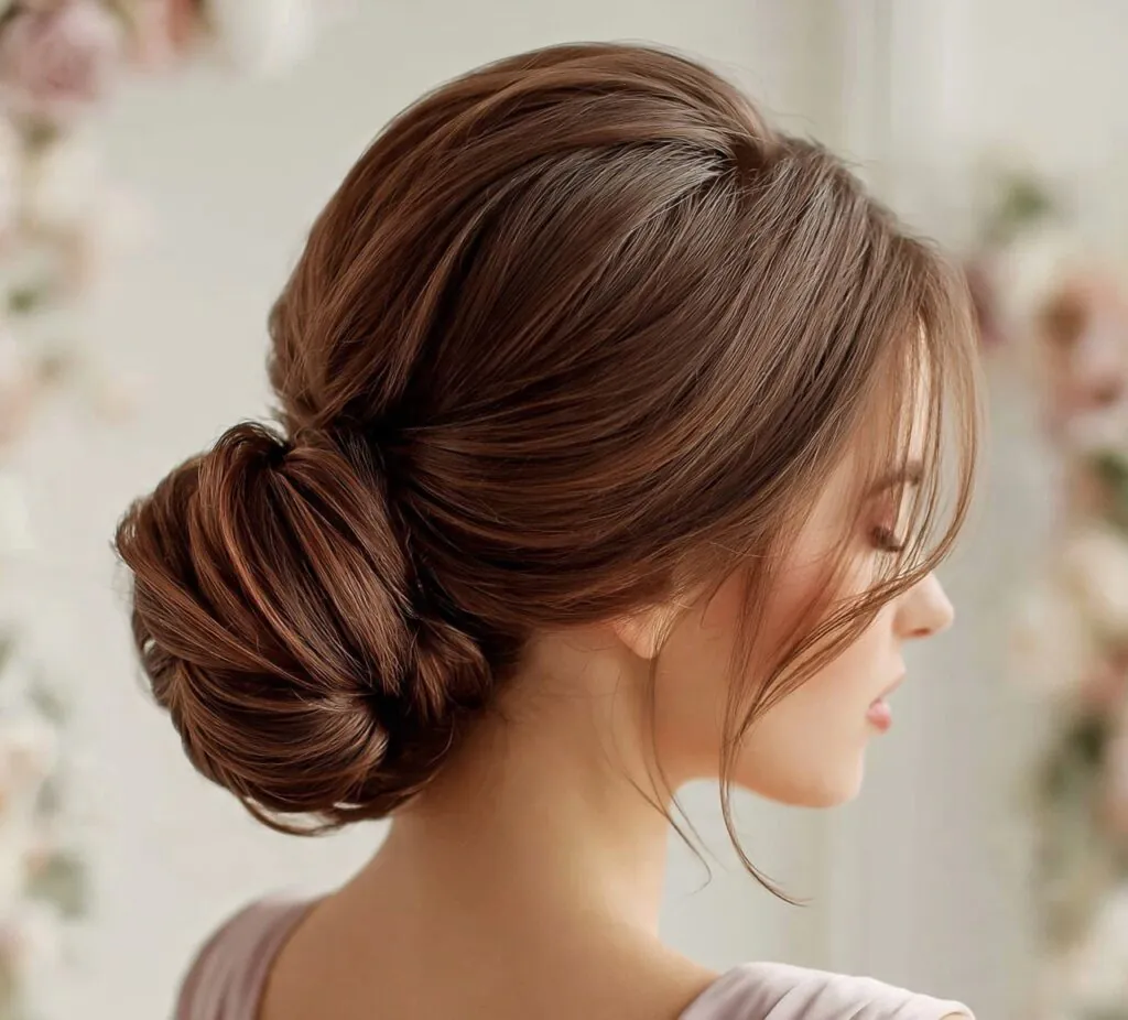 14 Easy Wedding Hairstyles That Look Stunning Without the Stress 13 Low Side Bun