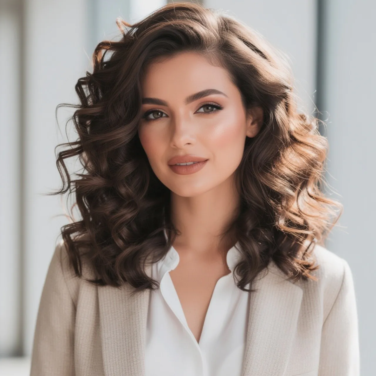 Curly Haircut For Medium Hairs