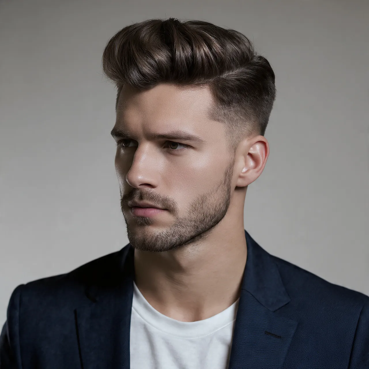 Medium Quiff For Men