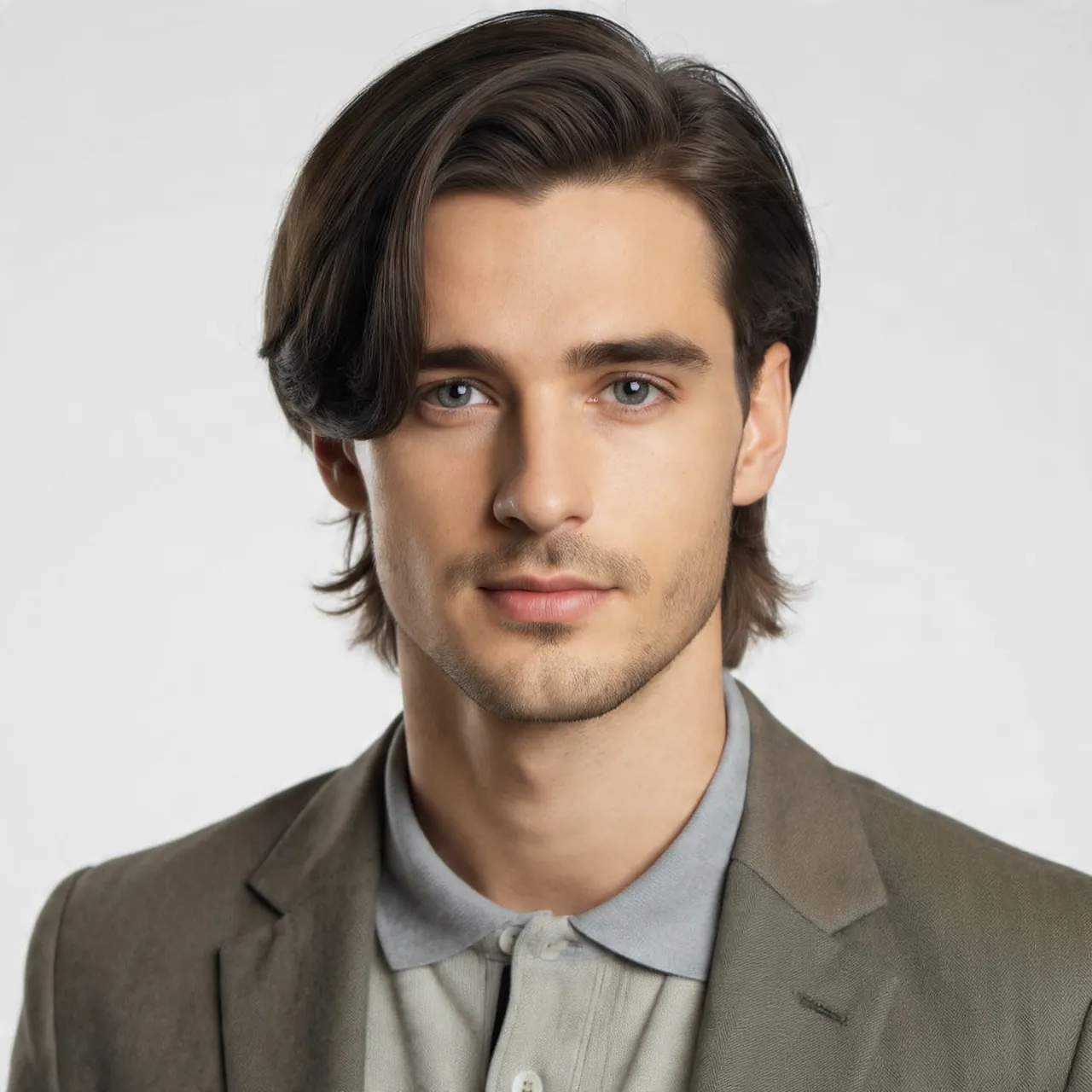 Medium Side Part For Men
