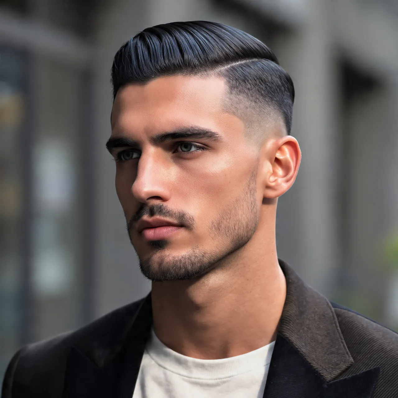 13 Trending Medium Hairstyles for Men That Look Effortless 4 Medium Slick Back Hairstyle For Men