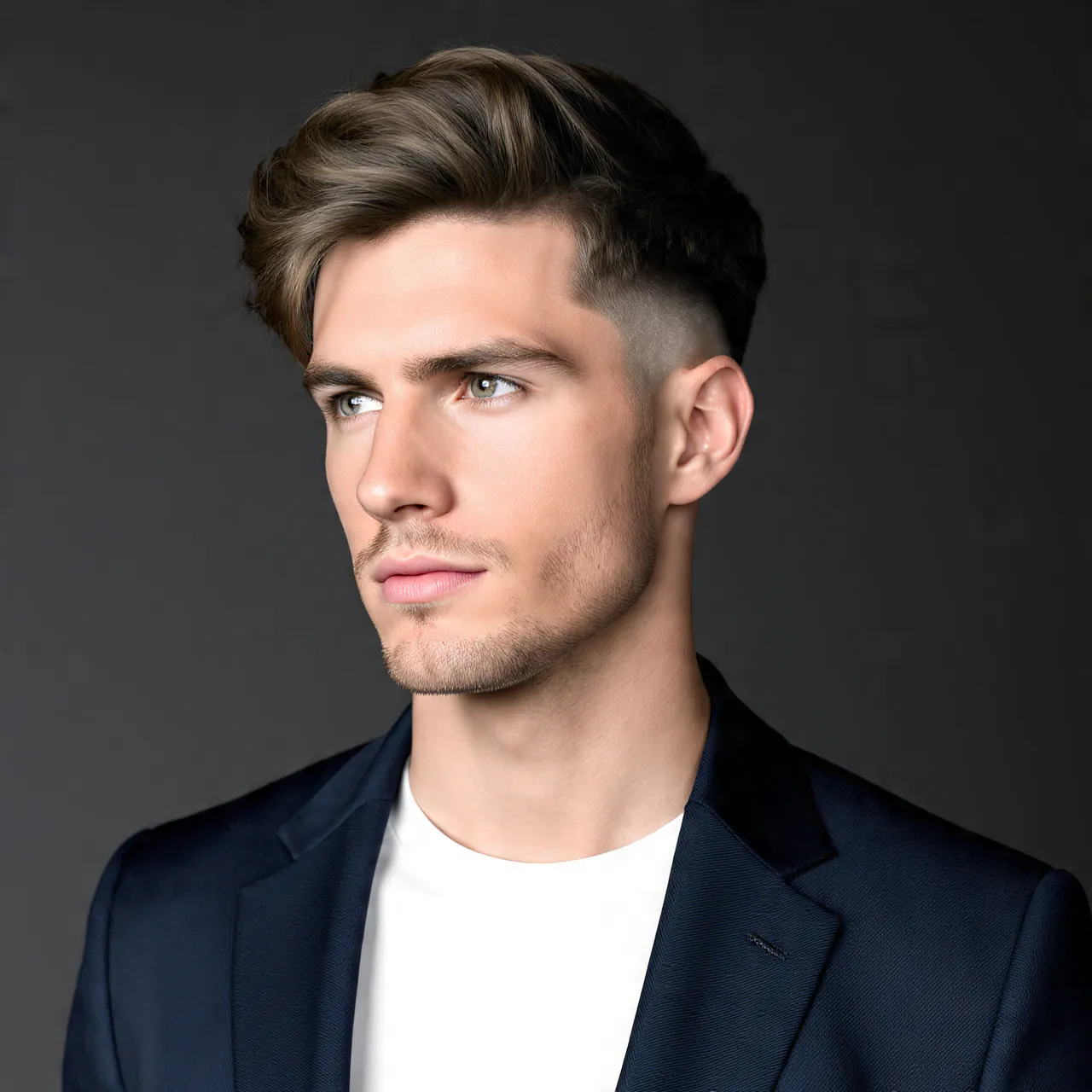 Medium Taper Fade For Men