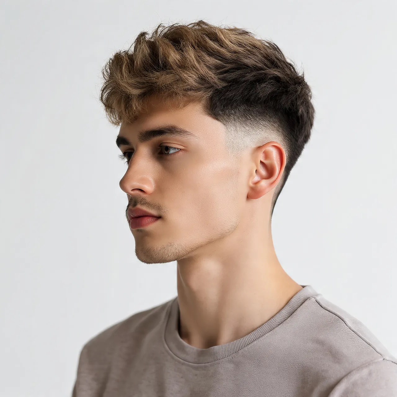 Medium Undercut For Men