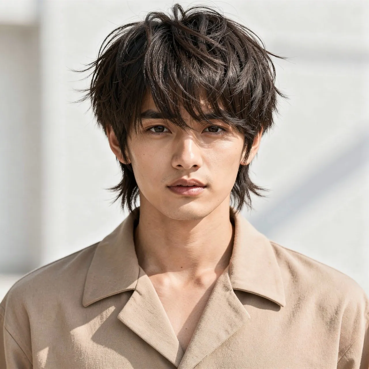 16 Trendy Straight Hairstyles Men to Try This Year that You'll Love 16 Mens Straight Hair Wolf Cut